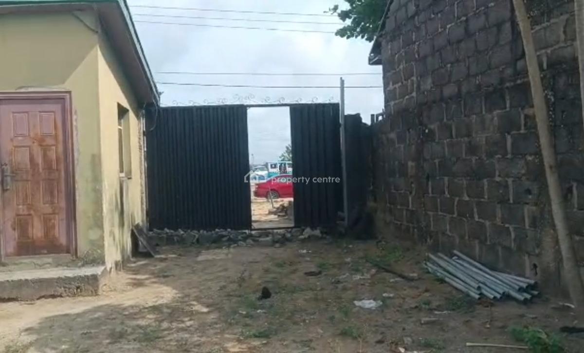 Fenced and Gated 2 Plots of Land Facing Express, Ibeju, Lagos, Commercial Land for Sale