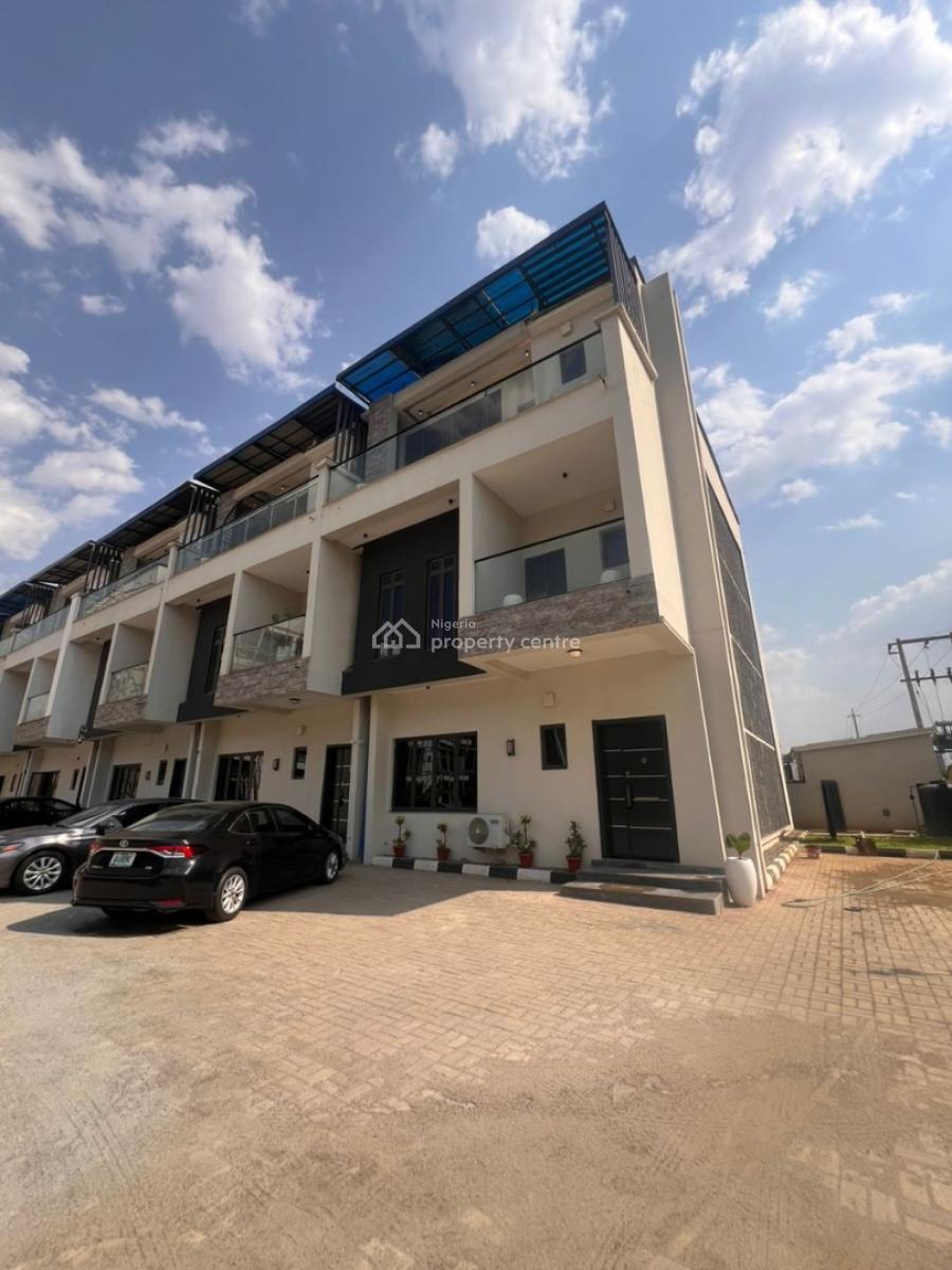Brand New  4 Beds Terrace Duplex with Bq, Gilmore, Jahi, Abuja, Terraced Duplex for Sale