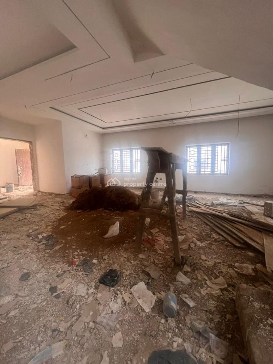 Extra Massive 5 Beds Fully Detached Duplex with Bq and 2 Living Rooms, Life Camp, Abuja, Detached Duplex for Sale