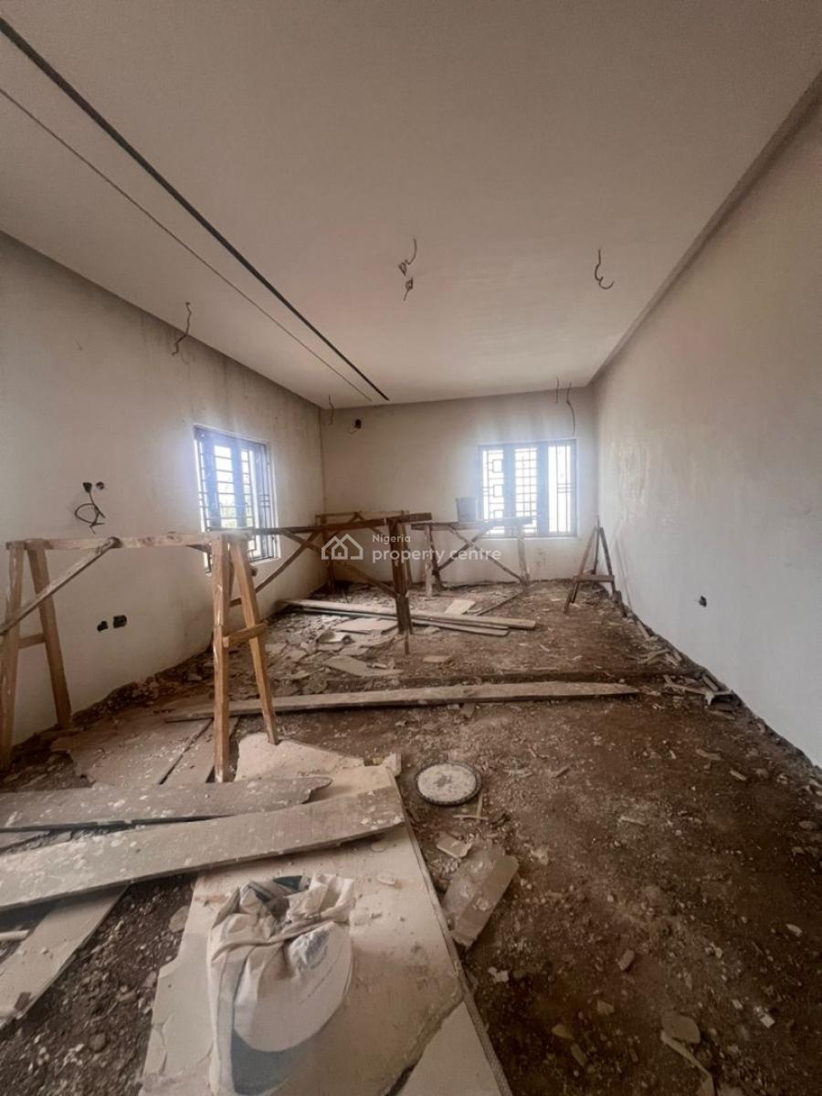 Extra Massive 5 Beds Fully Detached Duplex with Bq and 2 Living Rooms, Life Camp, Abuja, Detached Duplex for Sale