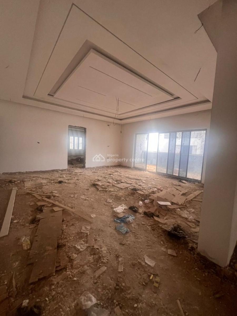 Extra Massive 5 Beds Fully Detached Duplex with Bq and 2 Living Rooms, Life Camp, Abuja, Detached Duplex for Sale