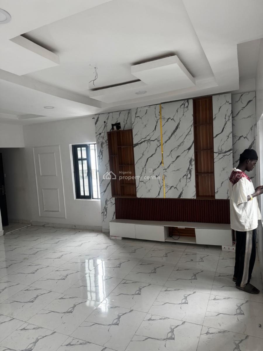 Very Spacious 2-bedroom Apartment (upstairs with Balcony), Sangotedo, Ajah, Lagos, Flat / Apartment for Rent