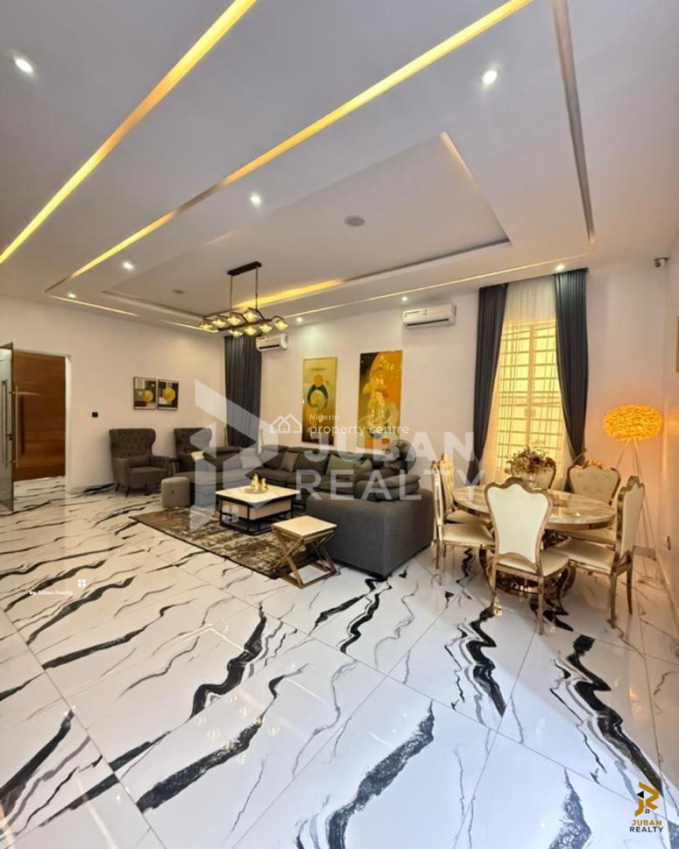 4 Bedroom Fully Detached Duplex (furnished), Igbo Efon, Lekki, Lagos, Igbo Efon, Lekki, Lagos, Flat / Apartment for Rent