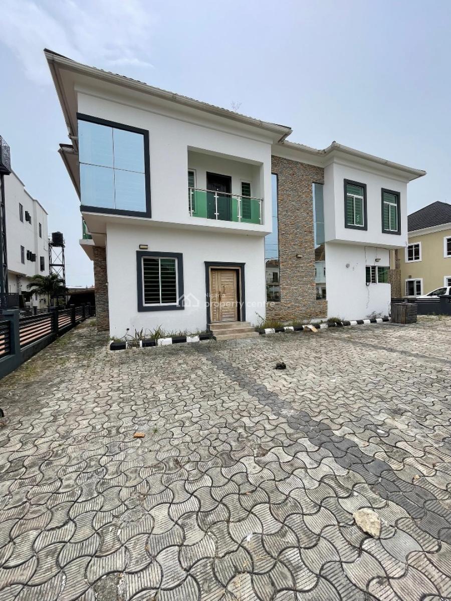 4 Bedroom Detached Duplex + Bq, Osapa, Lekki, Lagos, Detached Duplex for Rent