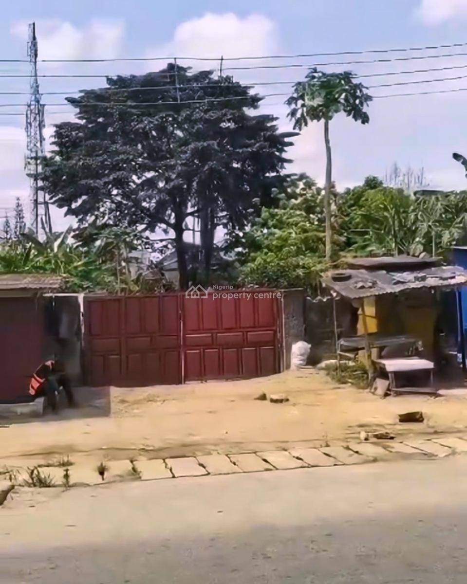 Cornerpiece 4 Plots of Land on a Busy Major Road for Commercial Use, Nta Road, Port Harcourt, Rivers, Commercial Land for Rent