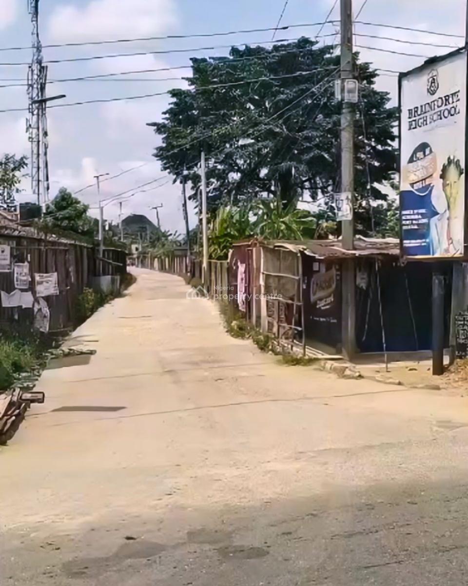 Cornerpiece 4 Plots of Land on a Busy Major Road for Commercial Use, Nta Road, Port Harcourt, Rivers, Commercial Land for Rent