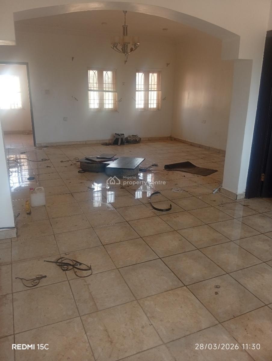 Spacious 3bedroom Flat, First Floor with 4 Toilet, Lokogoma District, Abuja, Flat / Apartment for Rent