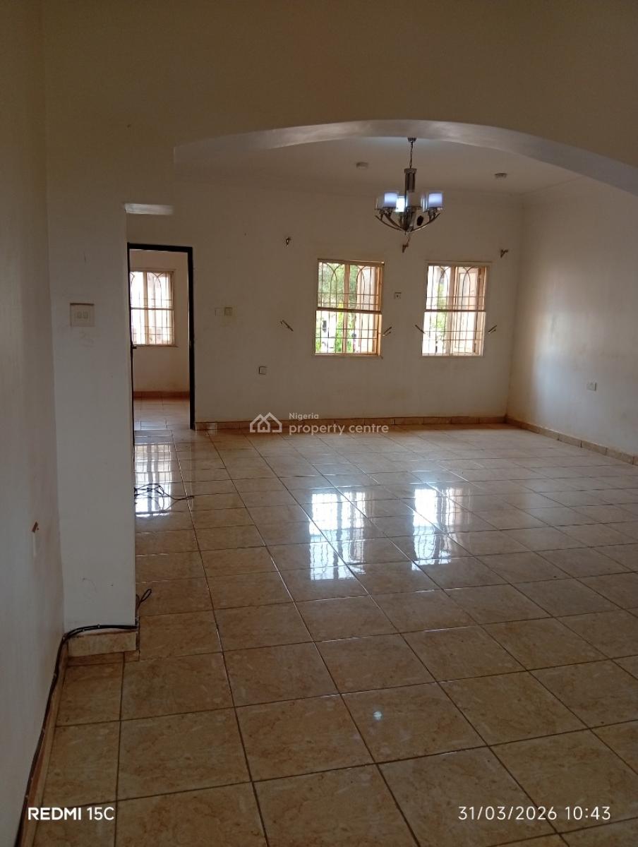Spacious 3 Bedroom Flat, First Floor with 4 Toilet, Lokogoma District, Abuja, Flat / Apartment for Rent