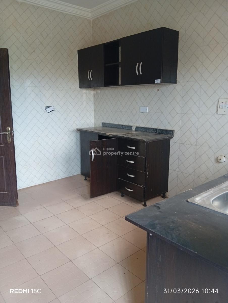 Spacious 3 Bedroom Flat, First Floor with 4 Toilet, Lokogoma District, Abuja, Flat / Apartment for Rent