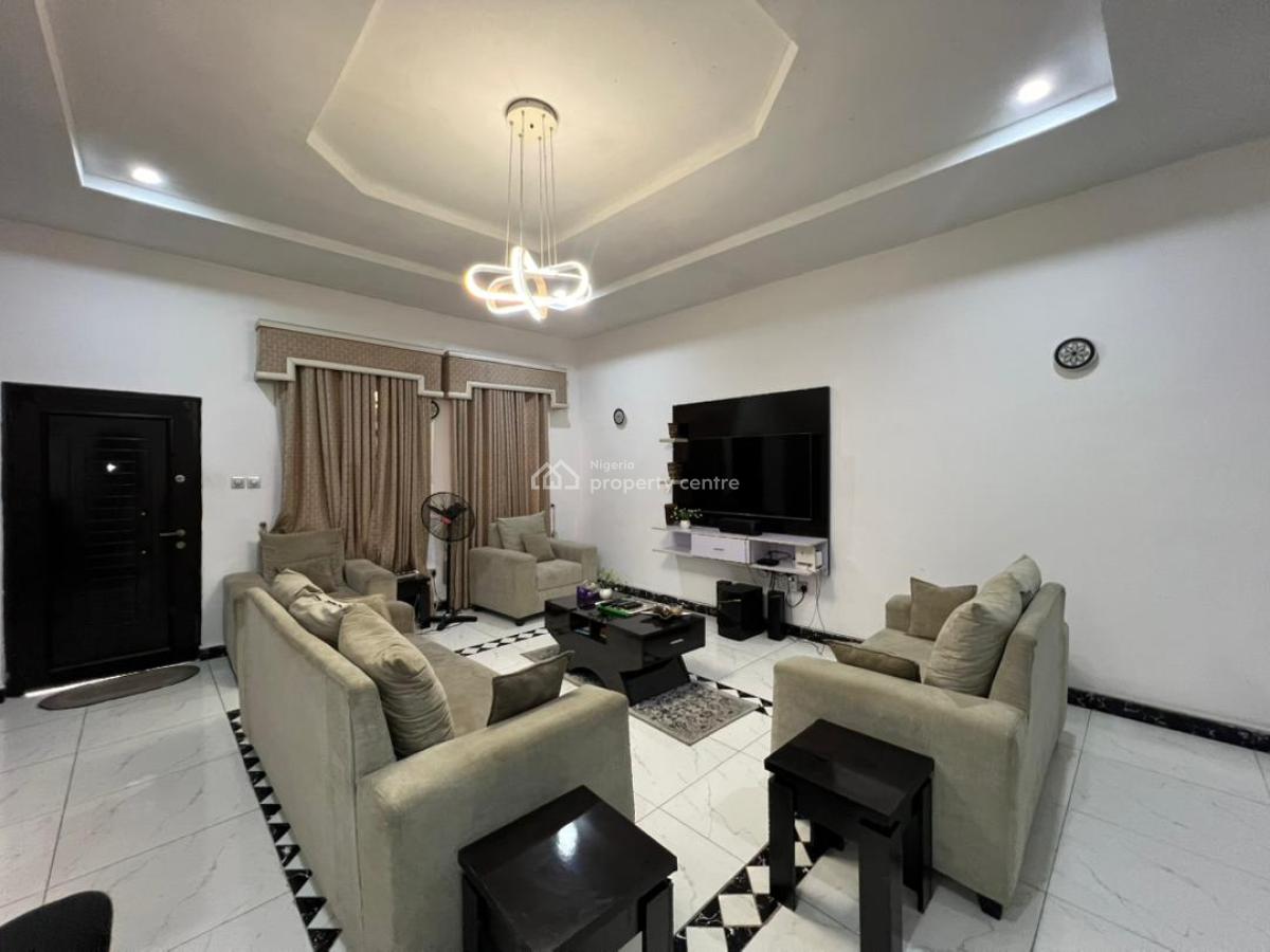 Furnished 4 Bedroom Semi Detached Duplex with 1bq, Ikota Villa Estate, Ikota, Lekki, Lagos, Semi-detached Duplex for Rent