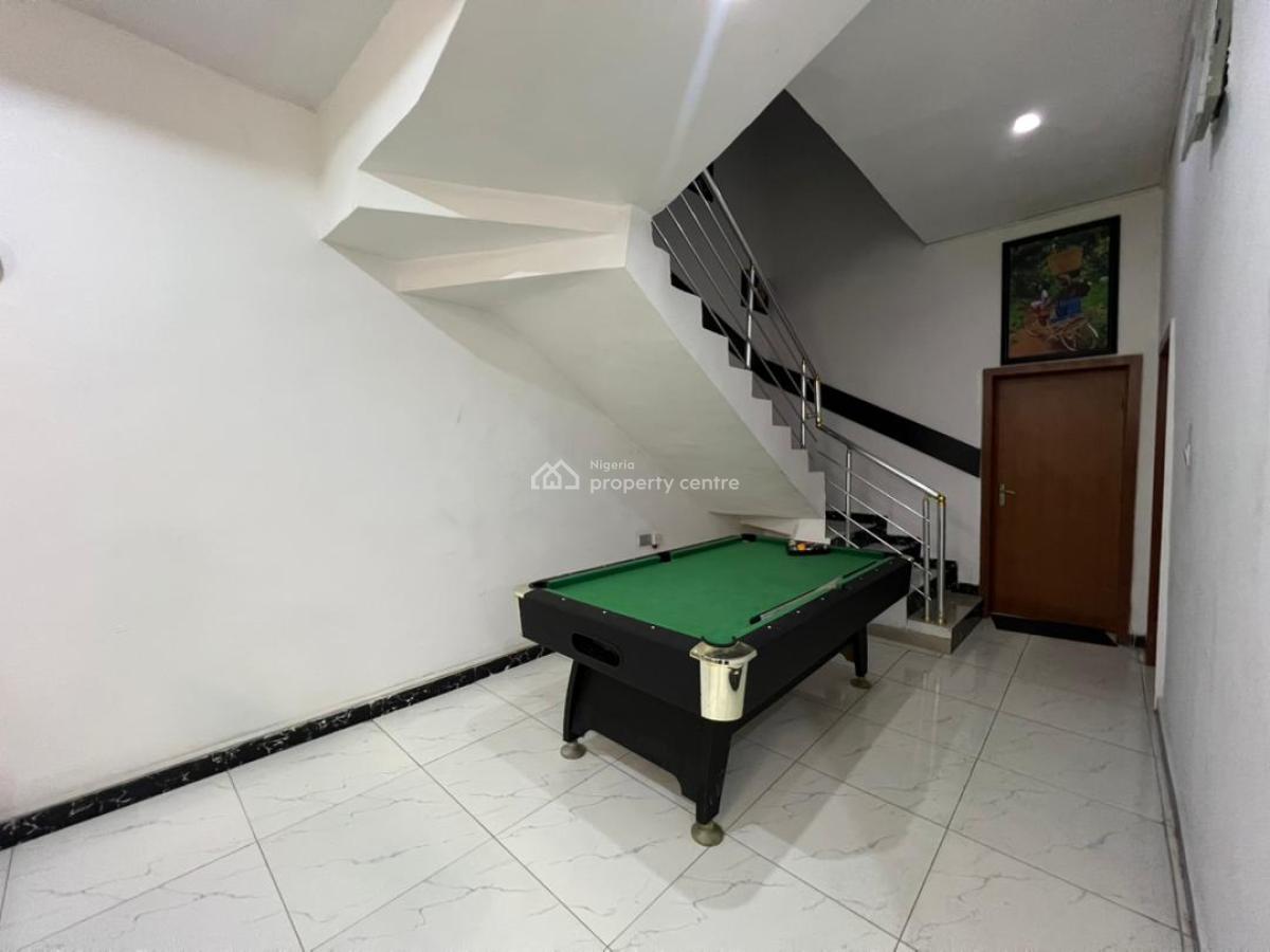Furnished 4 Bedroom Semi Detached Duplex with 1bq, Ikota Villa Estate, Ikota, Lekki, Lagos, Semi-detached Duplex for Rent