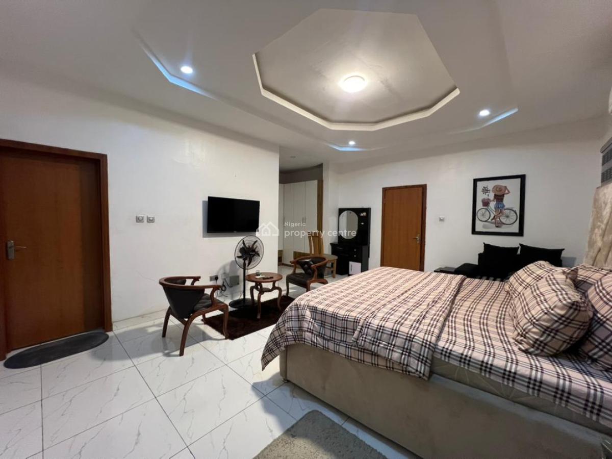 Furnished 4 Bedroom Semi Detached Duplex with 1bq, Ikota Villa Estate, Ikota, Lekki, Lagos, Semi-detached Duplex for Rent