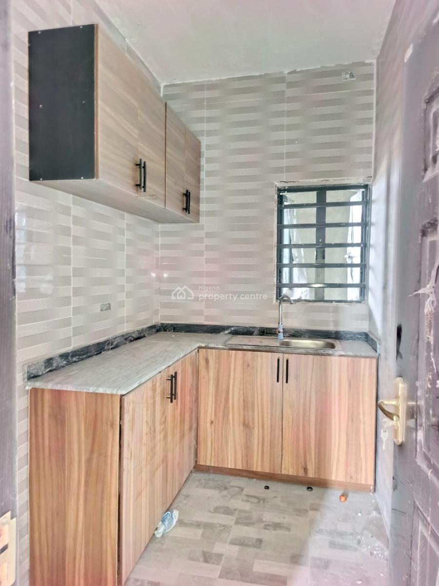Smart Spacious Newly Built 1 Bedrooms Self-contained Upstairs, in Estate at Ogombo Abraham Adesanya Axis, Ajah Lagos., Ajah, Lagos, Self Contain (single Rooms) for Rent