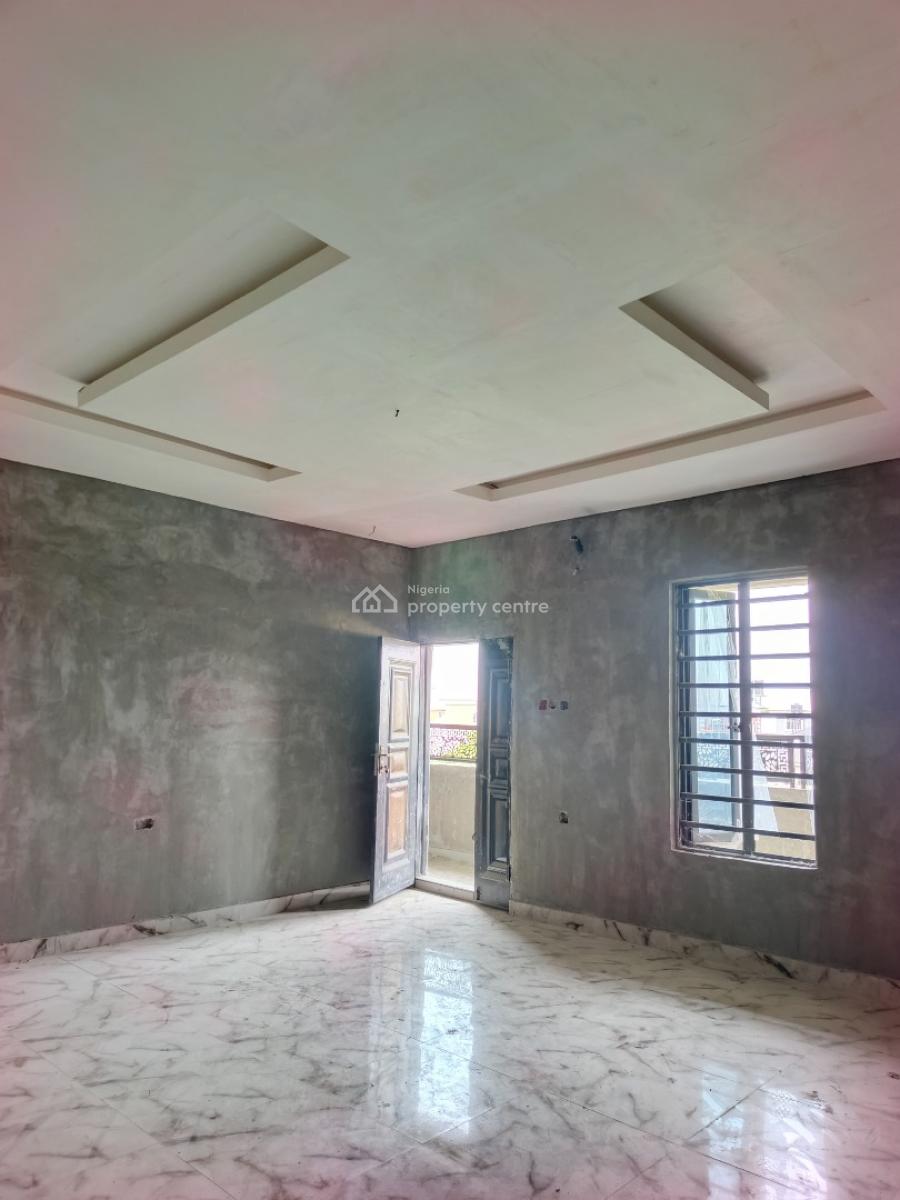Smart Spacious Newly Built 2 Bedrooms Apartment Upstairs, in Estate at Ogombo Abraham Adesanya Axis, Ajah Lagos., Ajah, Lagos, Flat / Apartment for Rent