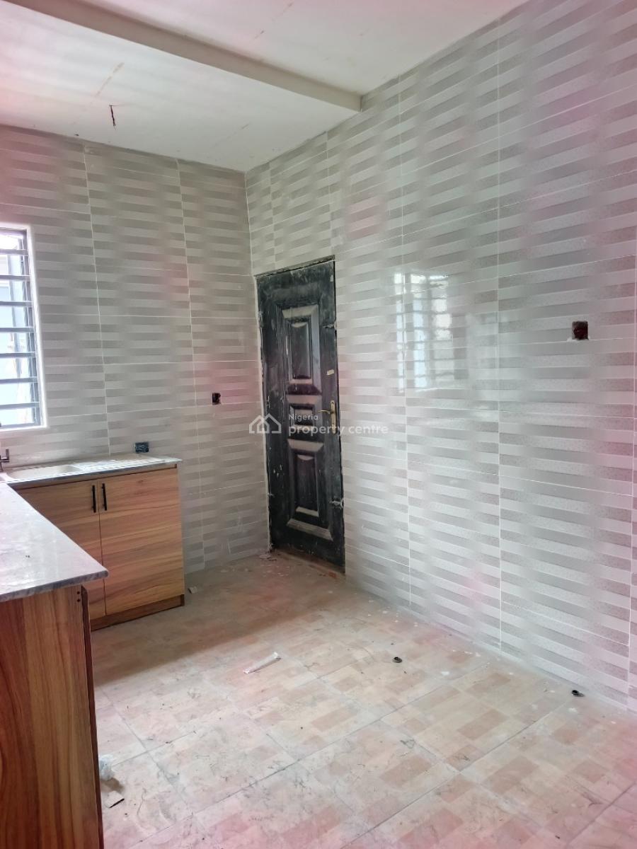 Smart Spacious Newly Built 2 Bedrooms Apartment Upstairs, in Estate at Ogombo Abraham Adesanya Axis, Ajah Lagos., Ajah, Lagos, Flat / Apartment for Rent