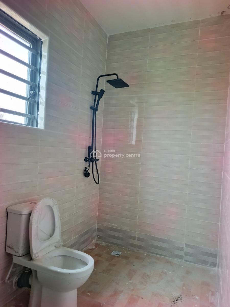 Smart Spacious Newly Built 2 Bedrooms Apartment Upstairs, in Estate at Ogombo Abraham Adesanya Axis, Ajah Lagos., Ajah, Lagos, Flat / Apartment for Rent