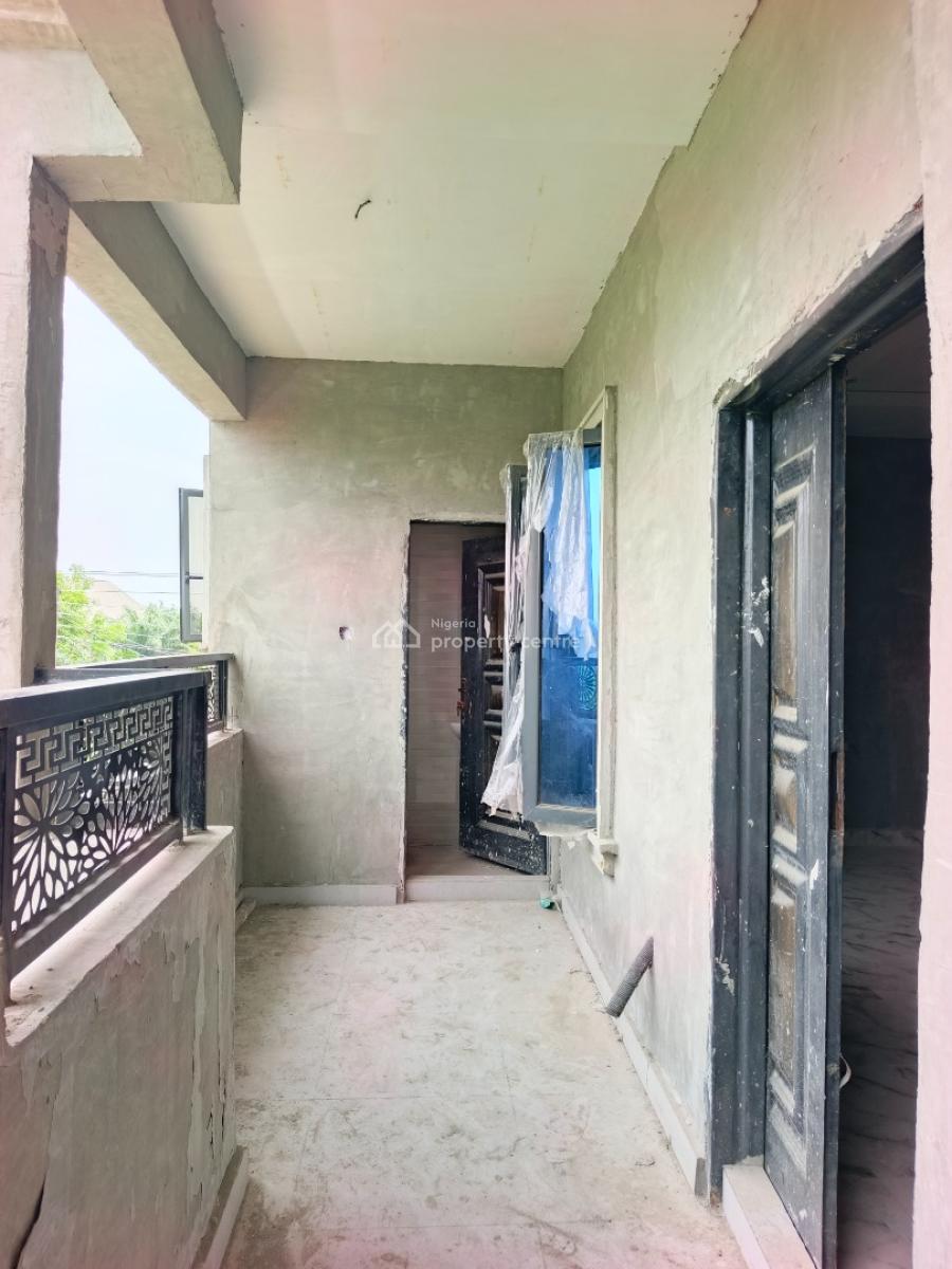 Smart Spacious Newly Built 2 Bedrooms Apartment Upstairs, in Estate at Ogombo Abraham Adesanya Axis, Ajah Lagos., Ajah, Lagos, Flat / Apartment for Rent
