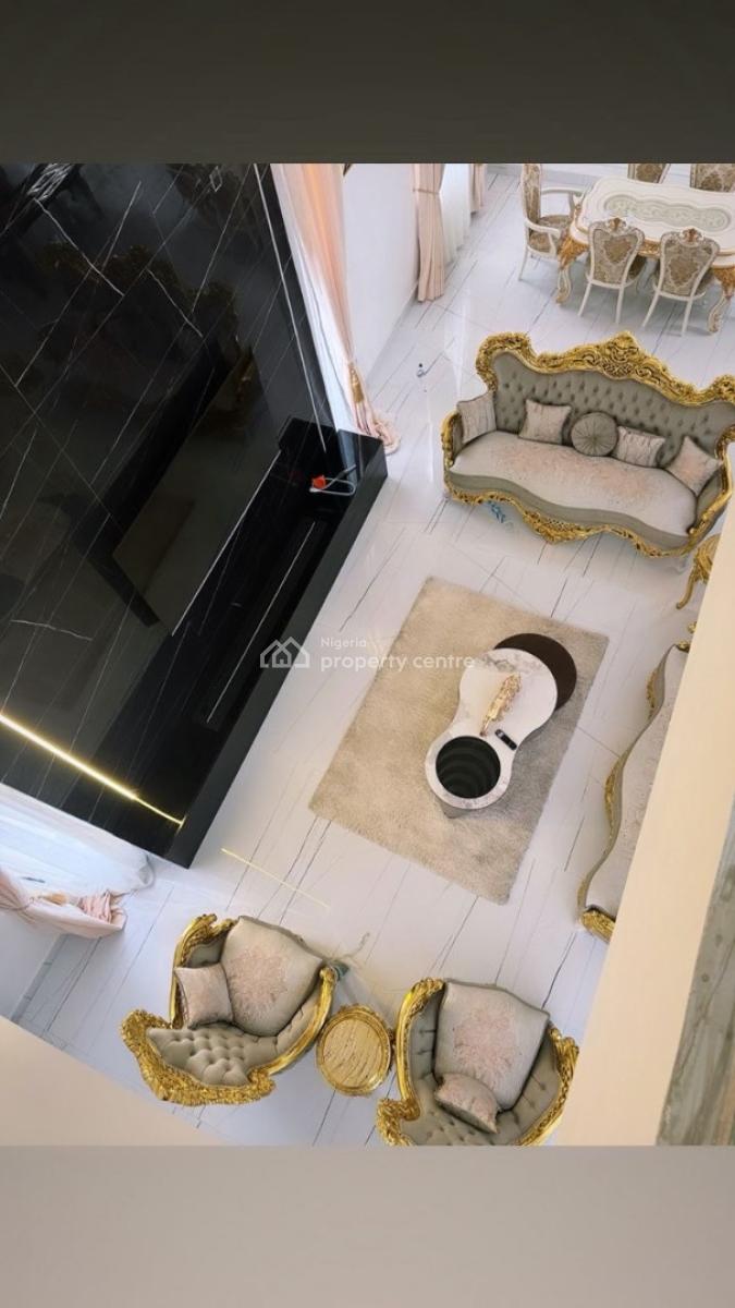 Fully Furnished 5beds with Solar Installation, Palm Residence Estate, Osapa, Lekki, Lagos, Detached Duplex for Sale