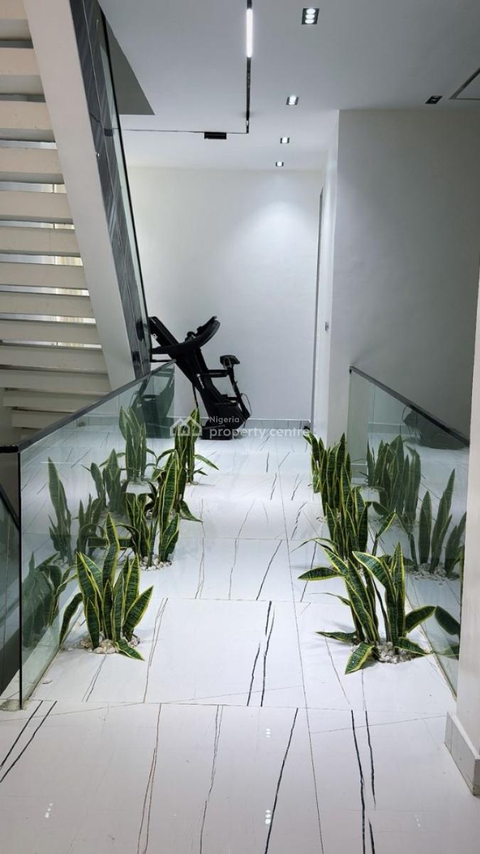 Fully Furnished 5beds with Solar Installation, Palm Residence Estate, Osapa, Lekki, Lagos, Detached Duplex for Sale