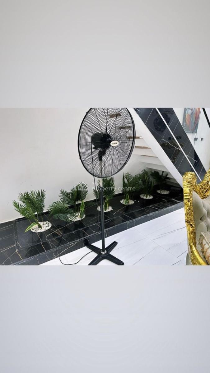 Fully Furnished 5beds with Solar Installation, Palm Residence Estate, Osapa, Lekki, Lagos, Detached Duplex for Sale