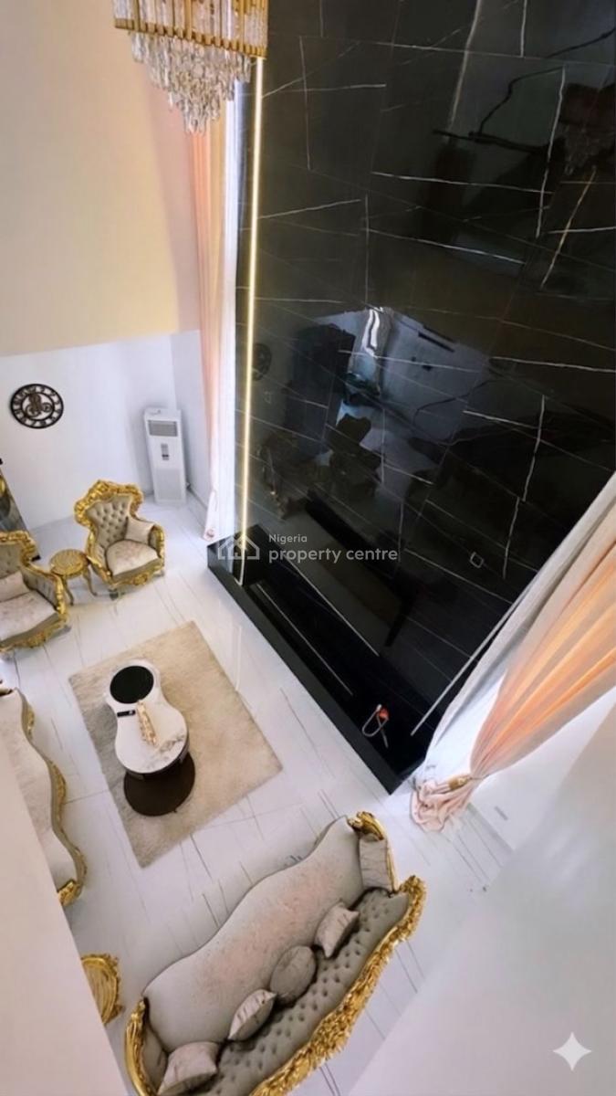 Fully Furnished 5beds with Solar Installation, Palm Residence Estate, Osapa, Lekki, Lagos, Detached Duplex for Sale