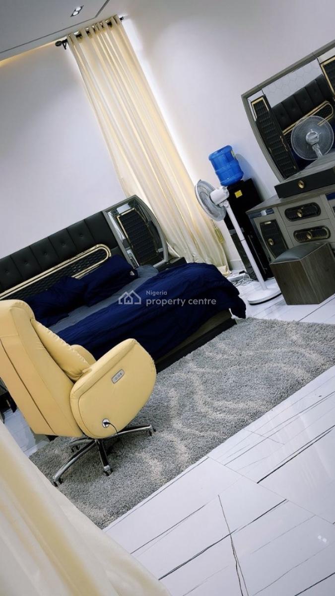 Fully Furnished 5beds with Solar Installation, Palm Residence Estate, Osapa, Lekki, Lagos, Detached Duplex for Sale