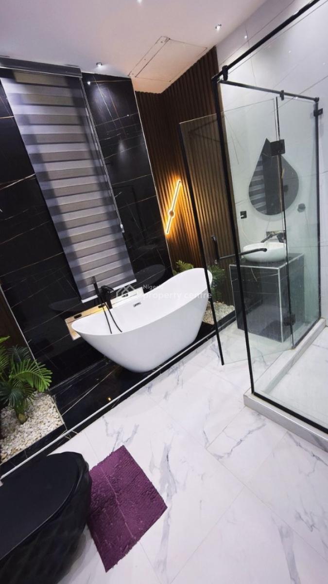 Fully Furnished 5beds with Solar Installation, Palm Residence Estate, Osapa, Lekki, Lagos, Detached Duplex for Sale