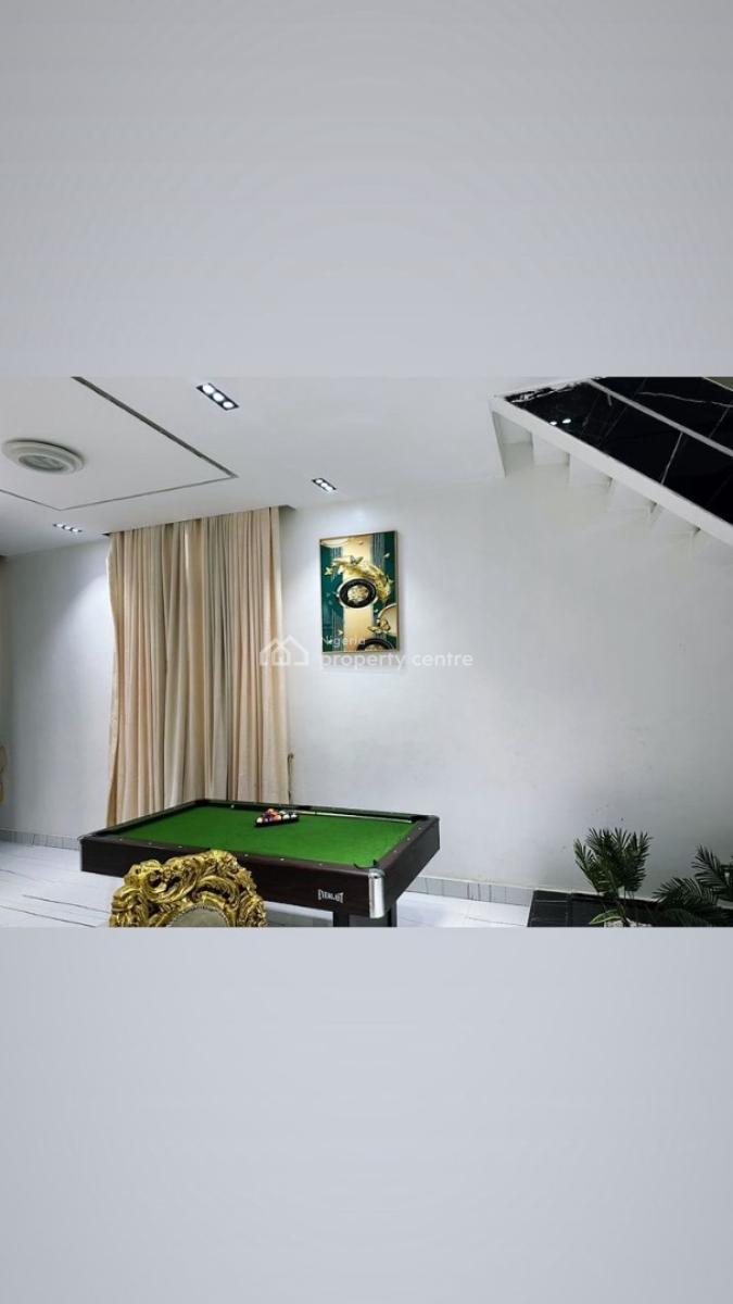 Fully Furnished 5beds with Solar Installation, Palm Residence Estate, Osapa, Lekki, Lagos, Detached Duplex for Sale