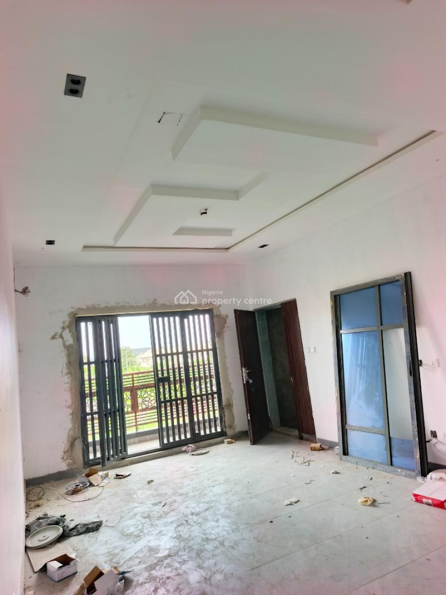 Smart Spacious Newly Built 3 Bedrooms Apartment with Bq Upstairs, in 24/7 Power Supply Estate at Abraham Adesanya Axis, Ajah, Lagos., Ajah, Lagos, Flat / Apartment for Rent