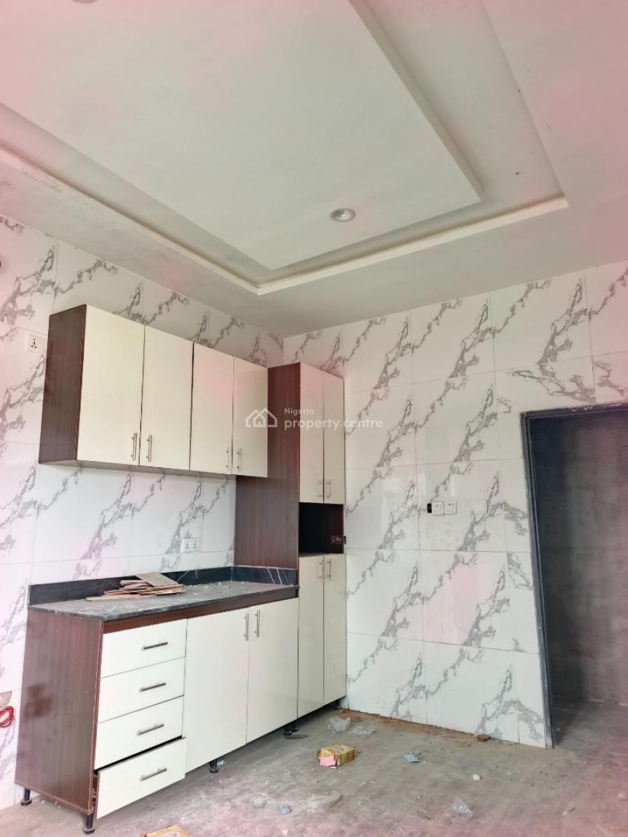 Smart Spacious Newly Built 3 Bedrooms Apartment with Bq Upstairs, in 24/7 Power Supply Estate at Abraham Adesanya Axis, Ajah, Lagos., Ajah, Lagos, Flat / Apartment for Rent