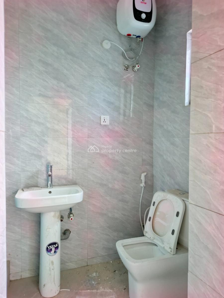 Smart Spacious Newly Built 3 Bedrooms Apartment with Bq Upstairs, in 24/7 Power Supply Estate at Abraham Adesanya Axis, Ajah, Lagos., Ajah, Lagos, Flat / Apartment for Rent