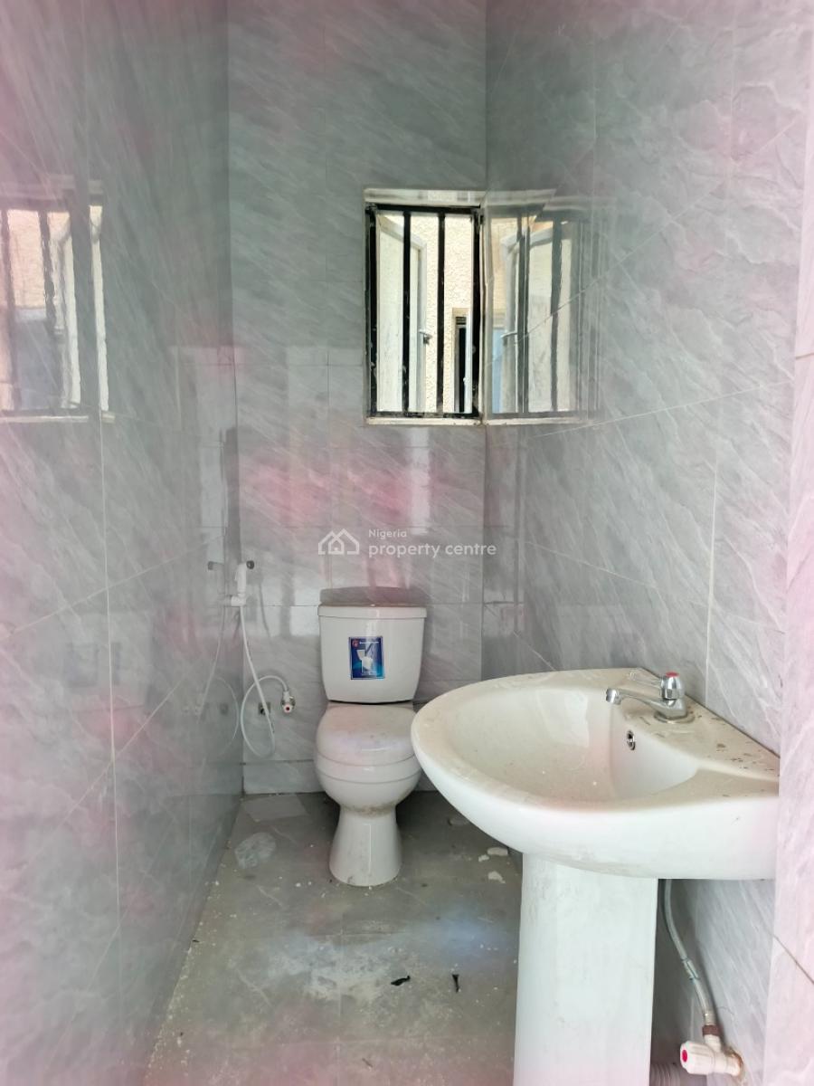 Smart Spacious Newly Built 3 Bedrooms Apartment with Bq Upstairs, in 24/7 Power Supply Estate at Abraham Adesanya Axis, Ajah, Lagos., Ajah, Lagos, Flat / Apartment for Rent