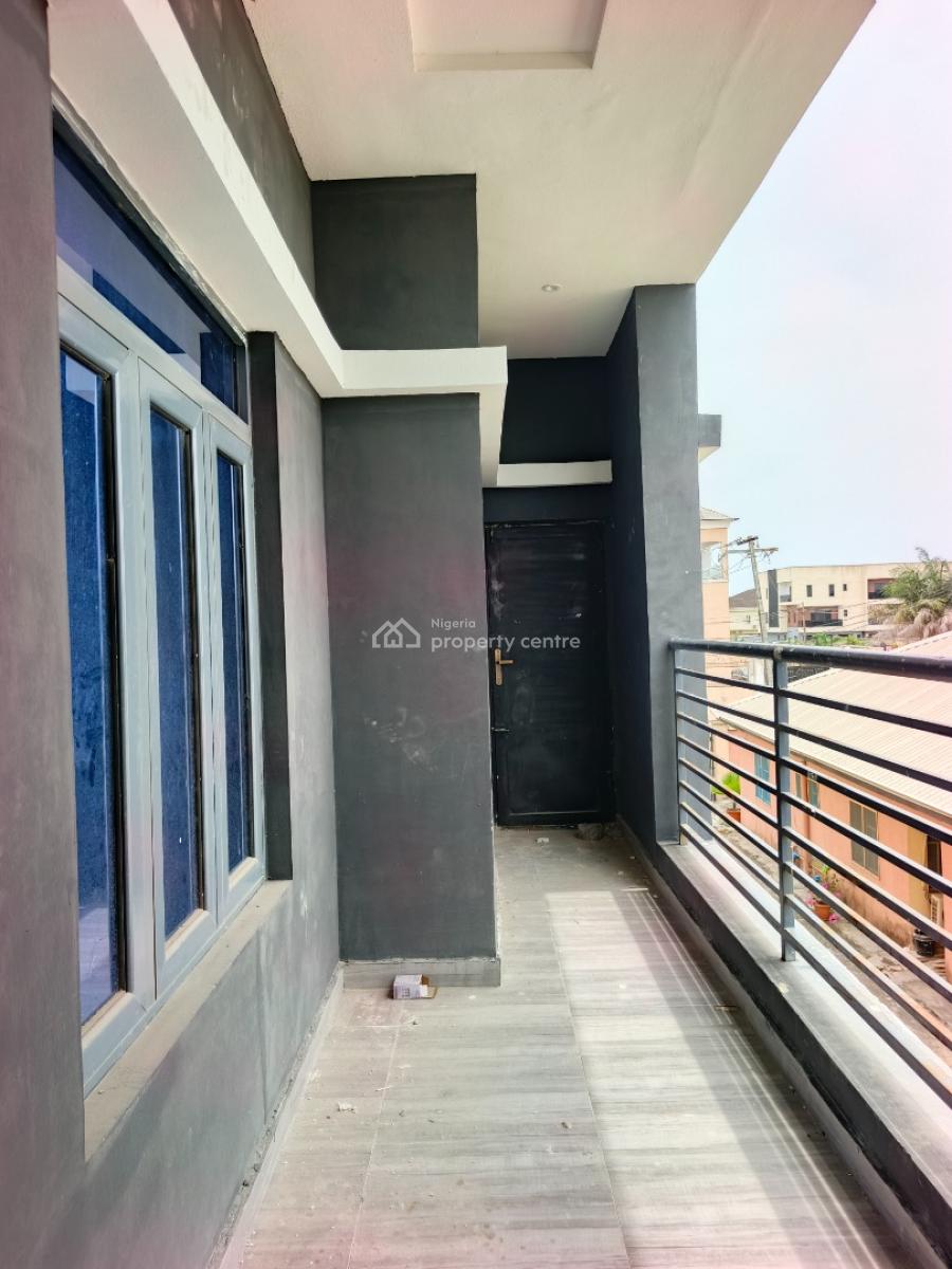 Smart Spacious Newly Built 3 Bedrooms Apartment with Bq Upstairs, in 24/7 Power Supply Estate at Abraham Adesanya Axis, Ajah, Lagos., Ajah, Lagos, Flat / Apartment for Rent