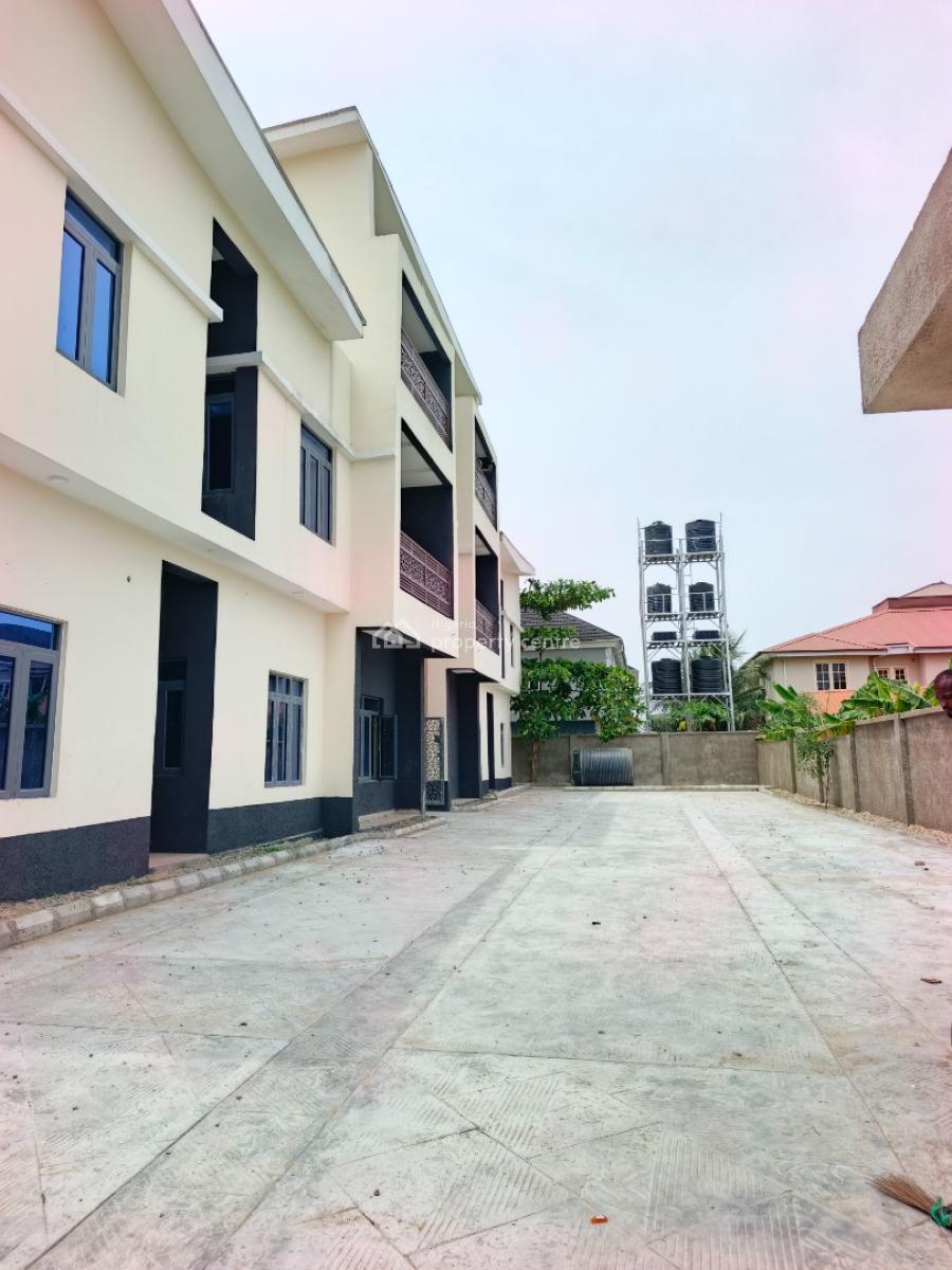 Smart Spacious Newly Built 3 Bedrooms Apartment with Bq Upstairs, in 24/7 Power Supply Estate at Abraham Adesanya Axis, Ajah, Lagos., Ajah, Lagos, Flat / Apartment for Rent