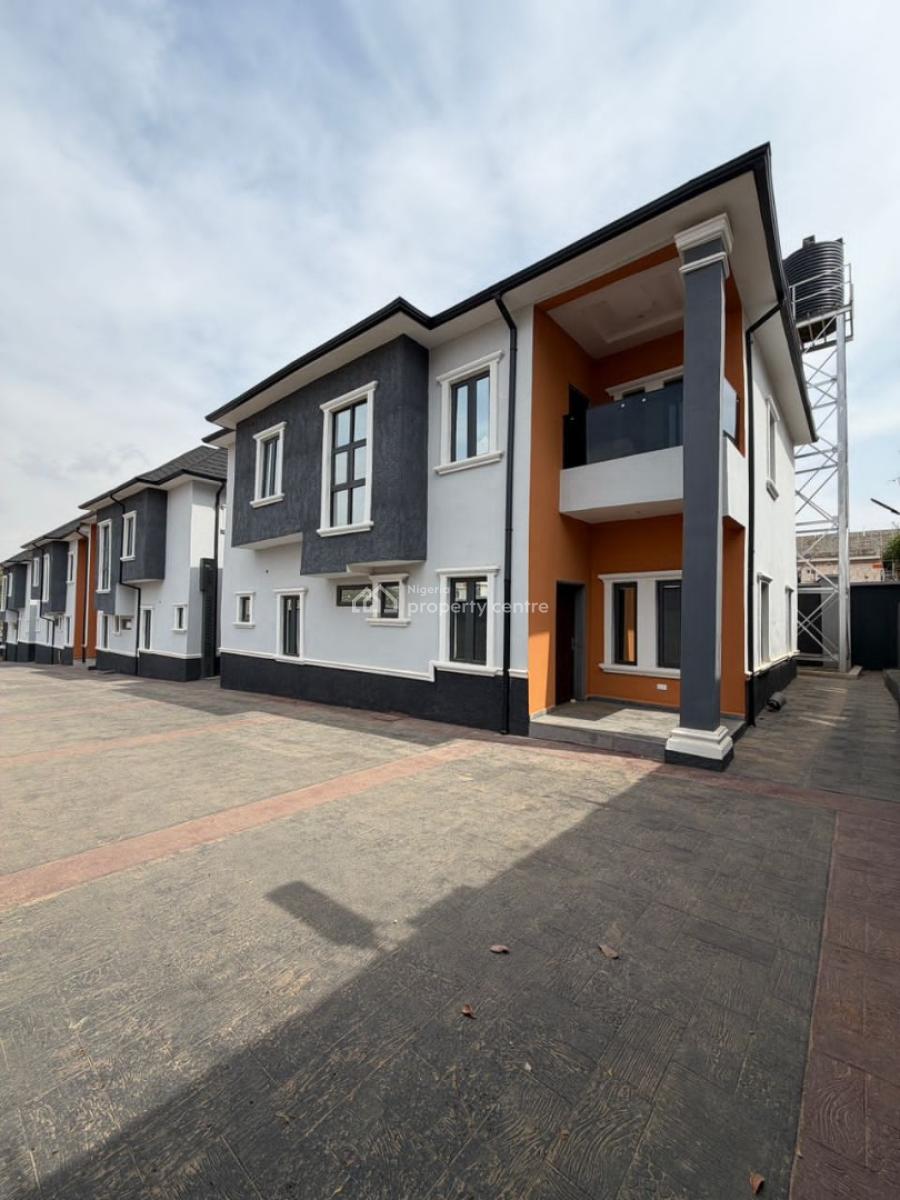 a Newly Built Spacious 4-bedroom Terrace Duplex + 1bq, Life Camp, Abuja, Terraced Duplex for Sale