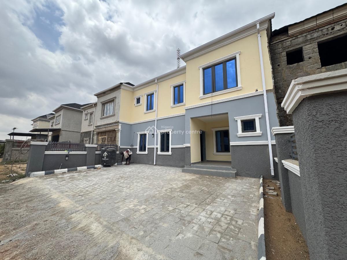 a Newly Built 4 & 5 Bedroom Terrace Duplex Available in a Mini Estate, Idu By Nizamiya Hospital Abuja, Idu Industrial, Abuja, Terraced Duplex for Sale