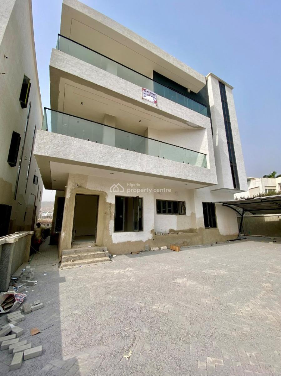 Modern 6 Bedroom Abode, Tarred Road, Katampe Extension, Katampe, Abuja, Detached Duplex for Sale