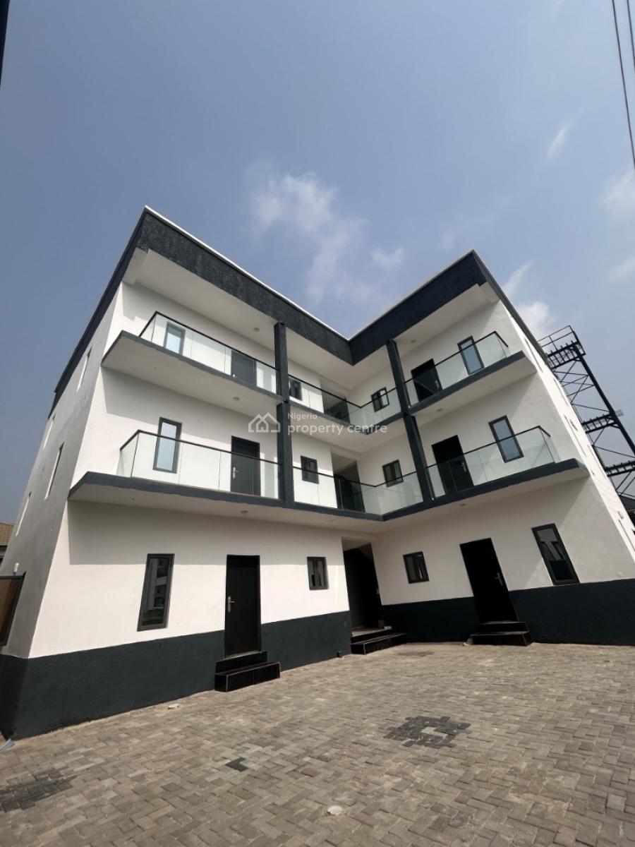 New Room and Parlor with Solar at Aptech Sangotedo Ajah, Alfa Bus Stop, Ajah, Lagos, Mini Flat (room and Parlour) for Rent