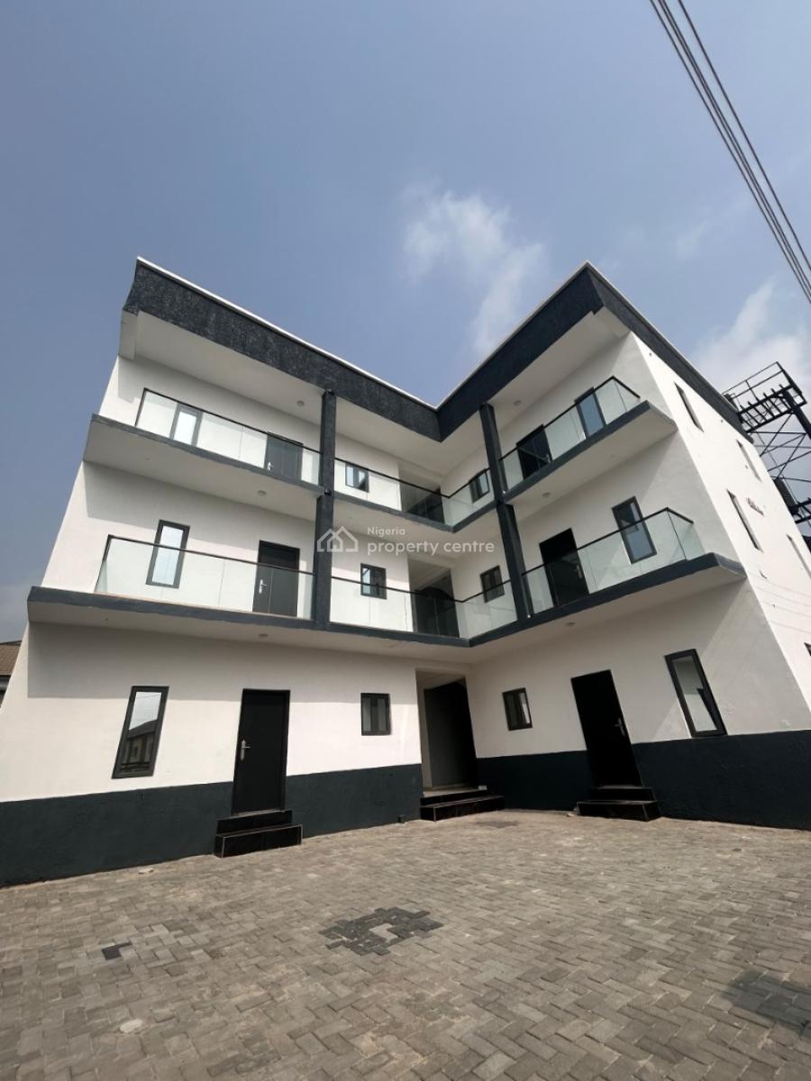 New Room and Parlor with Solar at Aptech Sangotedo Ajah, Alfa Bus Stop, Ajah, Lagos, Mini Flat (room and Parlour) for Rent