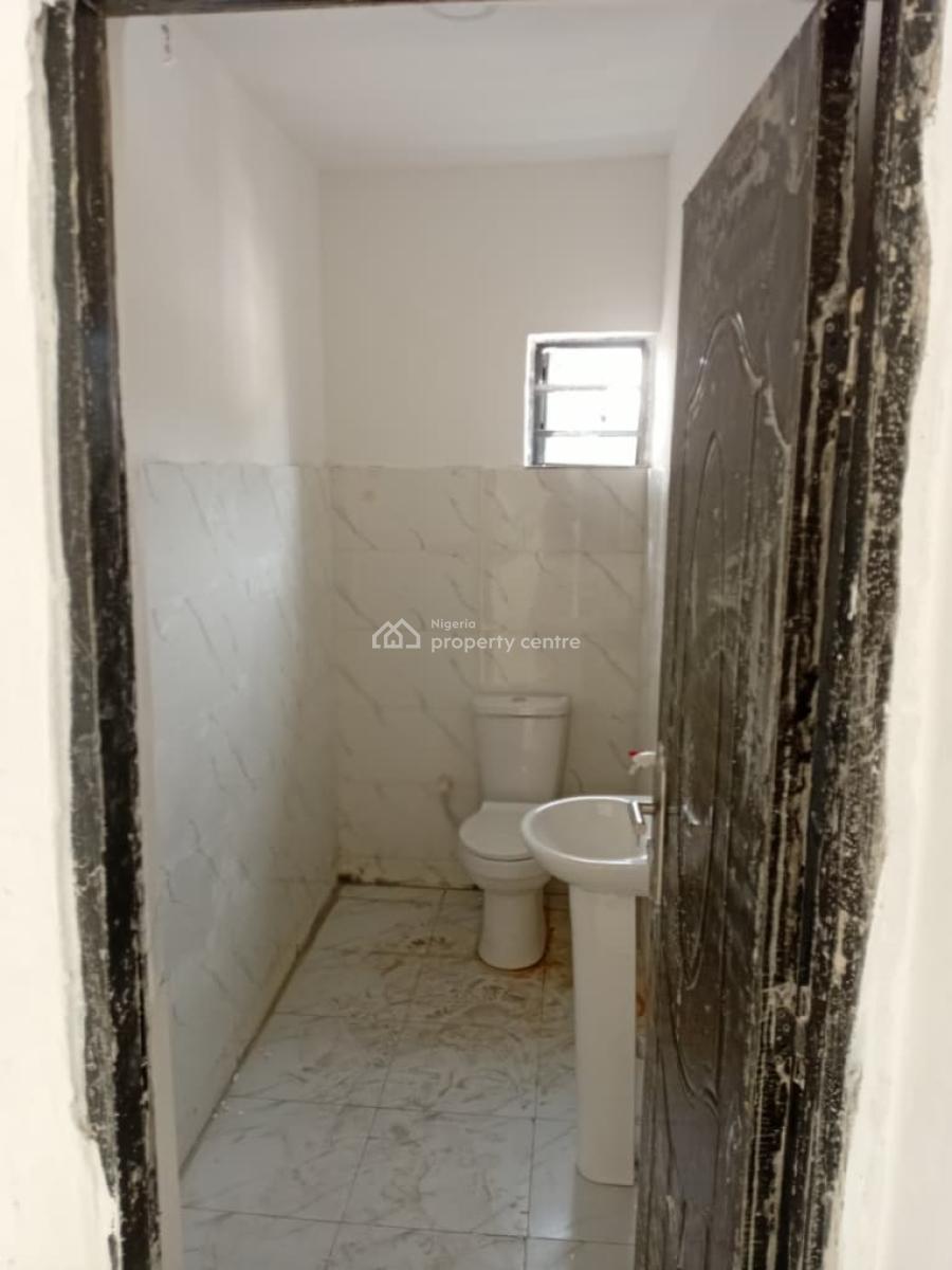 New Room and Parlor with Solar at Aptech Sangotedo Ajah, Alfa Bus Stop, Ajah, Lagos, Mini Flat (room and Parlour) for Rent