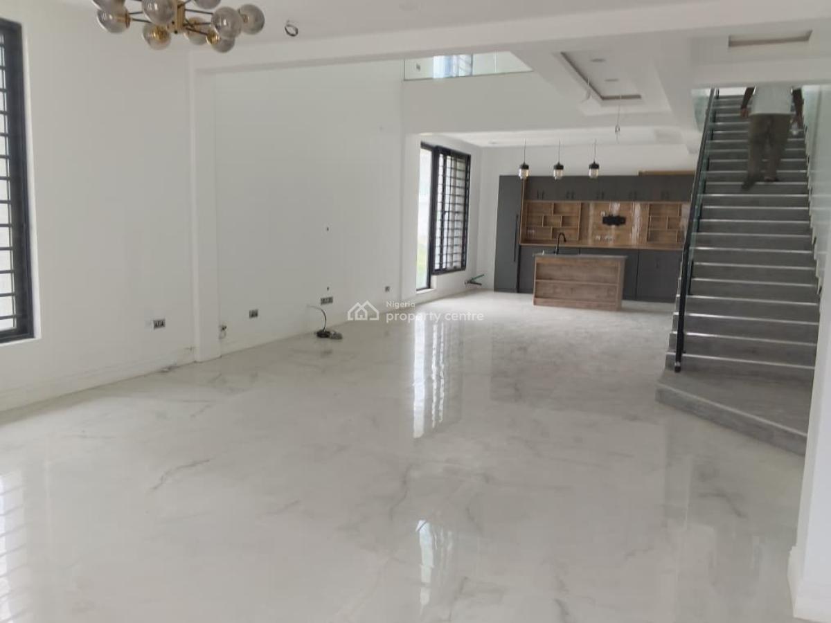 Lovely 5bedroom Semi-detached House with Bq, Cowrie-creek Estate, Lekki, Lagos, Semi-detached Duplex for Rent