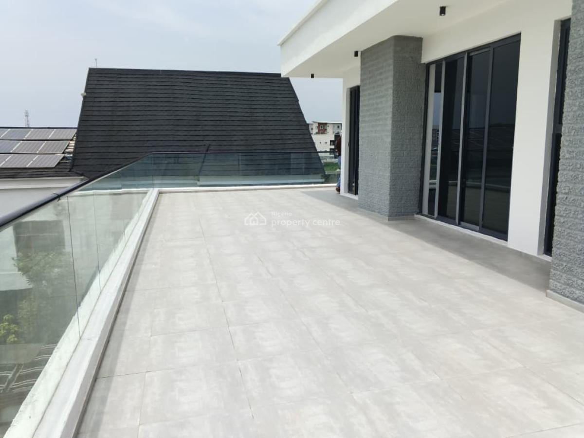 Lovely 5bedroom Semi-detached House with Bq, Cowrie-creek Estate, Lekki, Lagos, Semi-detached Duplex for Rent