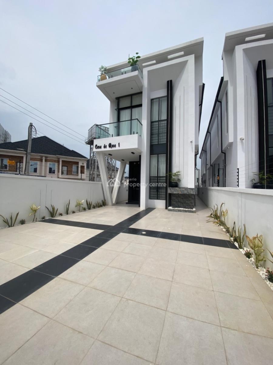 a Contemporary 5 Bedrooms Detached Duplex with Swimming Pool, Ikota -gated Estate, Ikota, Lekki, Lagos, Detached Duplex for Sale