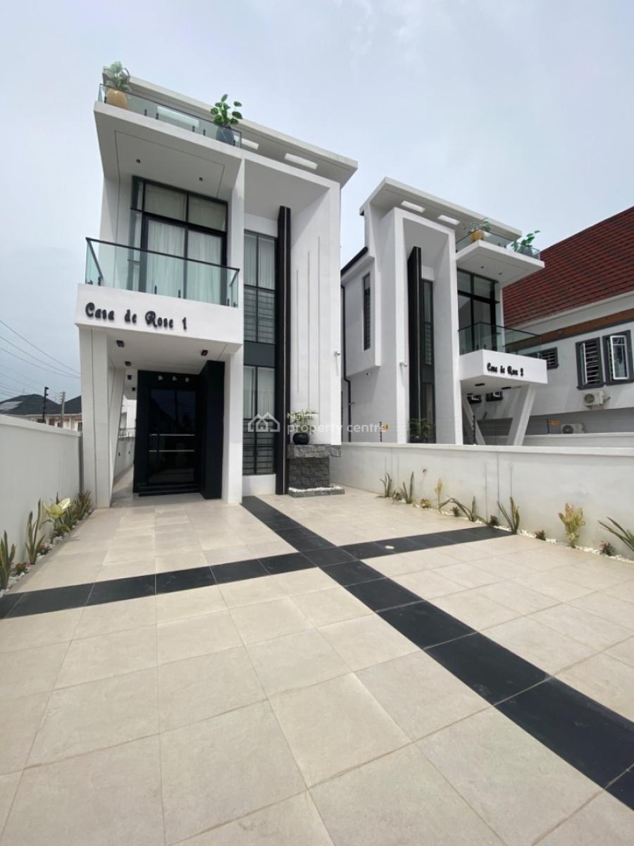 a Contemporary 5 Bedrooms Detached Duplex with Swimming Pool, Ikota -gated Estate, Ikota, Lekki, Lagos, Detached Duplex for Sale