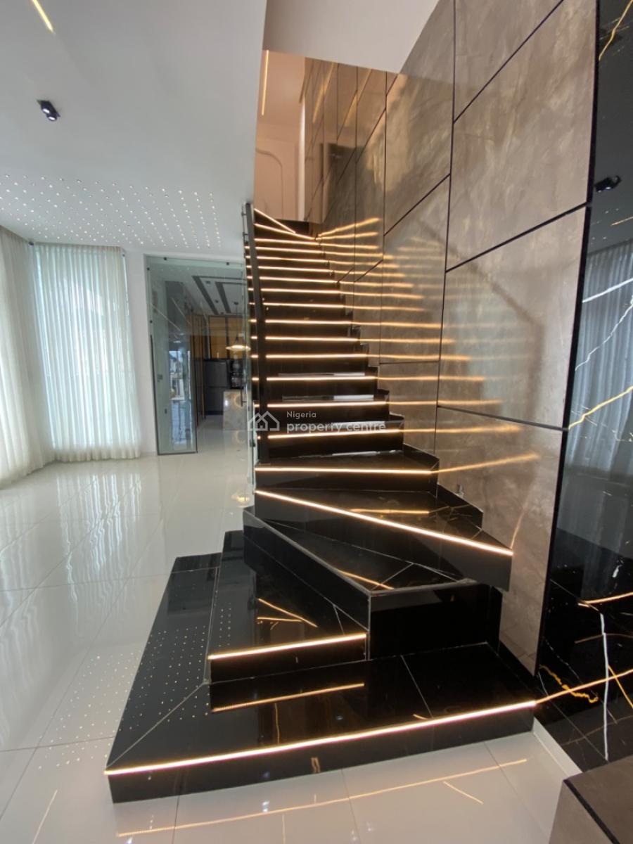 a Contemporary 5 Bedrooms Detached Duplex with Swimming Pool, Ikota -gated Estate, Ikota, Lekki, Lagos, Detached Duplex for Sale