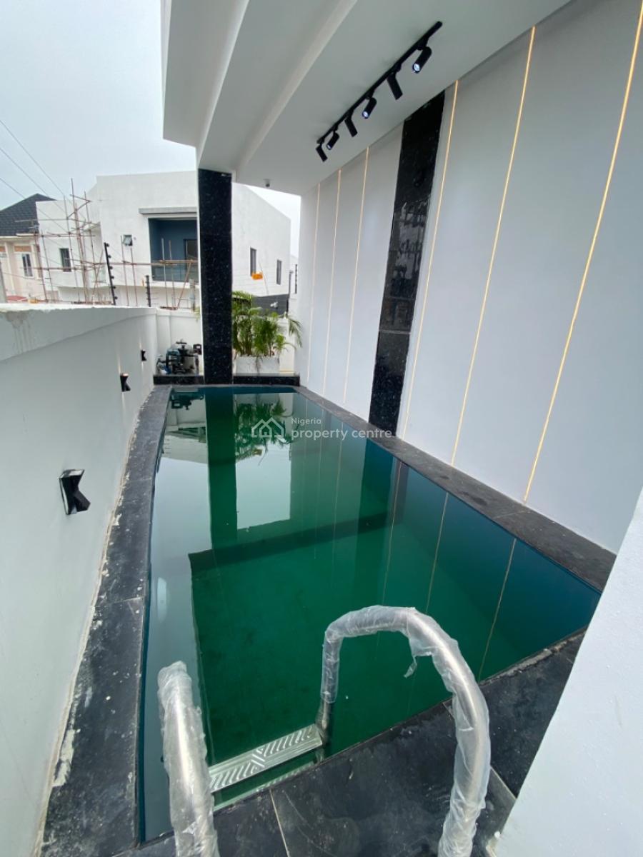 a Contemporary 5 Bedrooms Detached Duplex with Swimming Pool, Ikota -gated Estate, Ikota, Lekki, Lagos, Detached Duplex for Sale