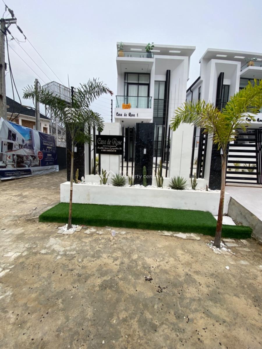 a Contemporary 5 Bedrooms Detached Duplex with Swimming Pool, Ikota -gated Estate, Ikota, Lekki, Lagos, Detached Duplex for Sale