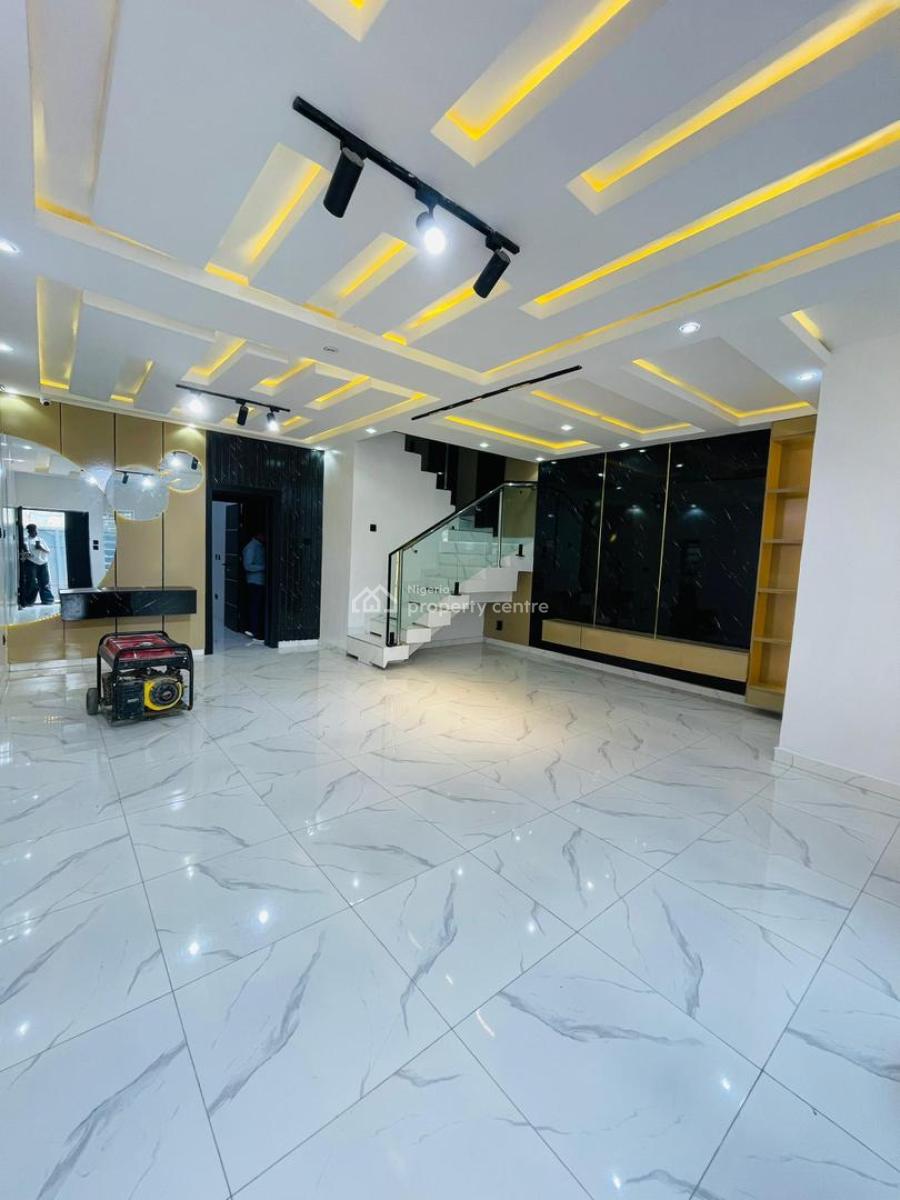 Luxuriously Built 5 Bedroom Detached Plus 2 Bq, Stunningly Designed Home with Bq in a Secured Estate, Fagba, Agege, Lagos, Detached Duplex for Sale