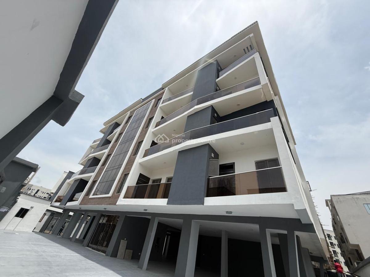 Newly Built 4 Bedroom Apartment with Bq and Cinema, Freedom Way, Lekki Phase 1, Lekki, Lagos, Block of Flats for Sale