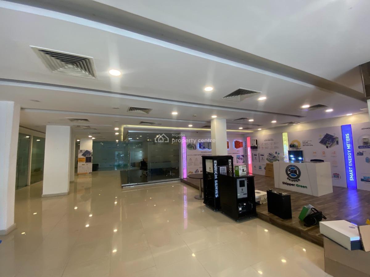 Commercial Space of 304sqm Available for Office Or Showroom Use, Victoria Island (vi), Lagos, Office Space for Rent